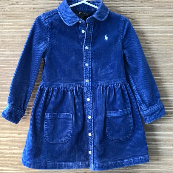 Ralph Lauren Cobalt blue professional dress stretchy /XL